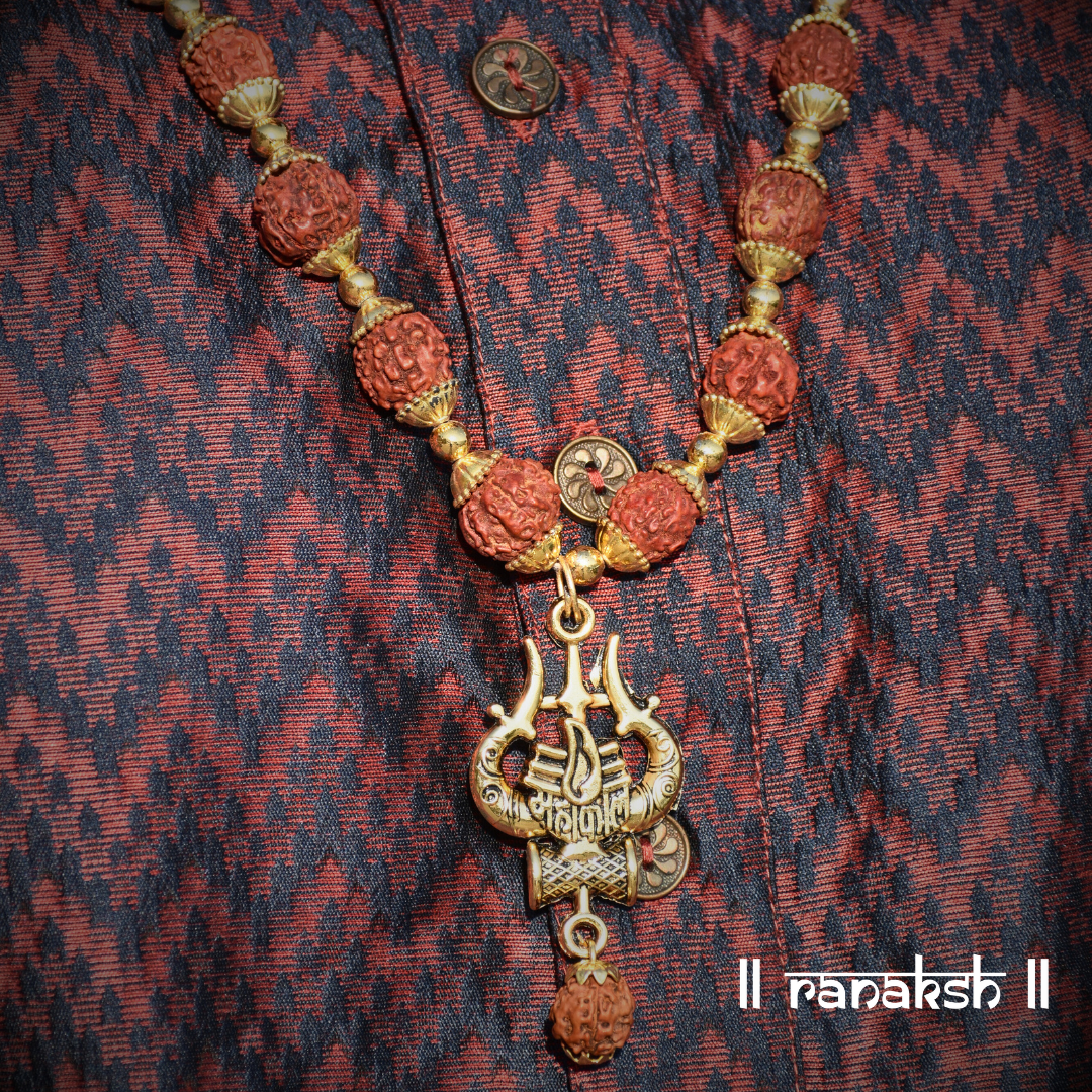 Ranaksh Mahakal Trishool Pendent