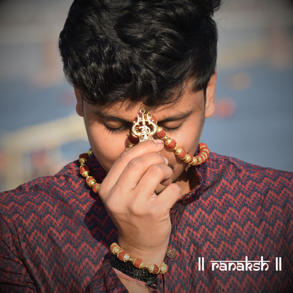 Ranaksh Pendent and Bracelet Combo