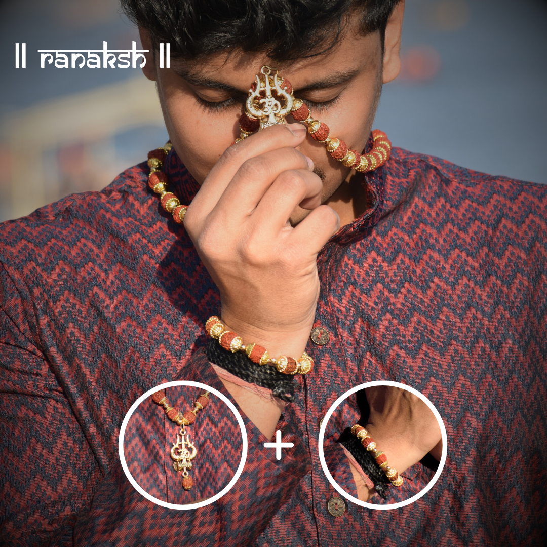 Ranaksh Pendent and Bracelet Combo