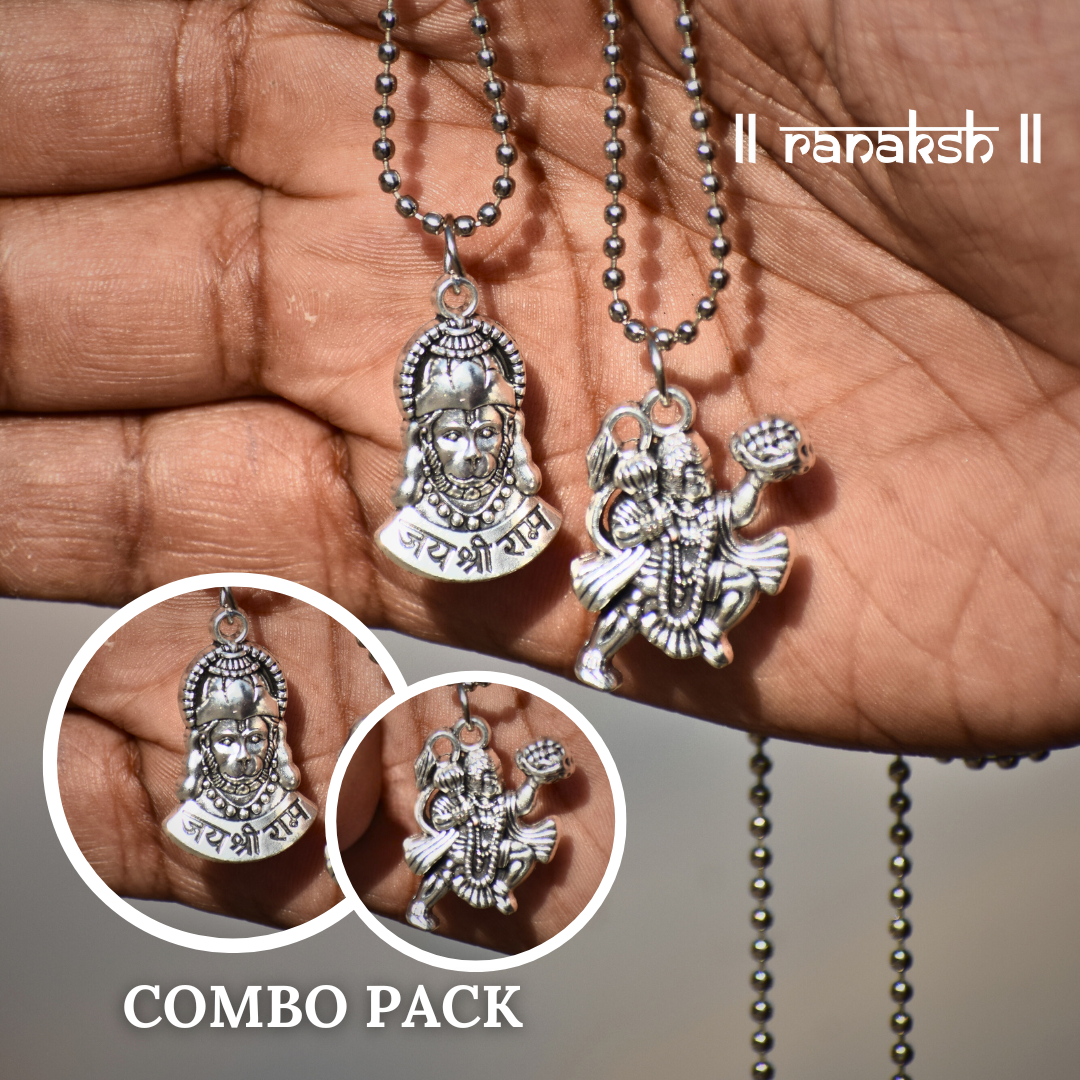 Ranaksh Hanuman Pendent Combo